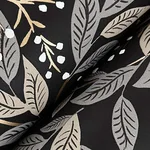 Rifle Paper Co. Willowberry - Black Wallpaper | Buy Online Rifle Paper Co. Willowberry wallpaper, color Black, SKU RF7462