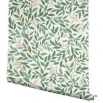 Rifle Paper Co. Willowberry wallpaper, color Emerald, SKU RF7464