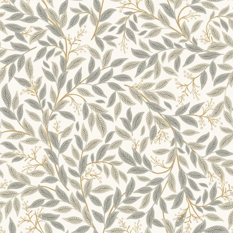 Rifle Paper Co. Willowberry wallpaper, color Linen, SKU RF7463