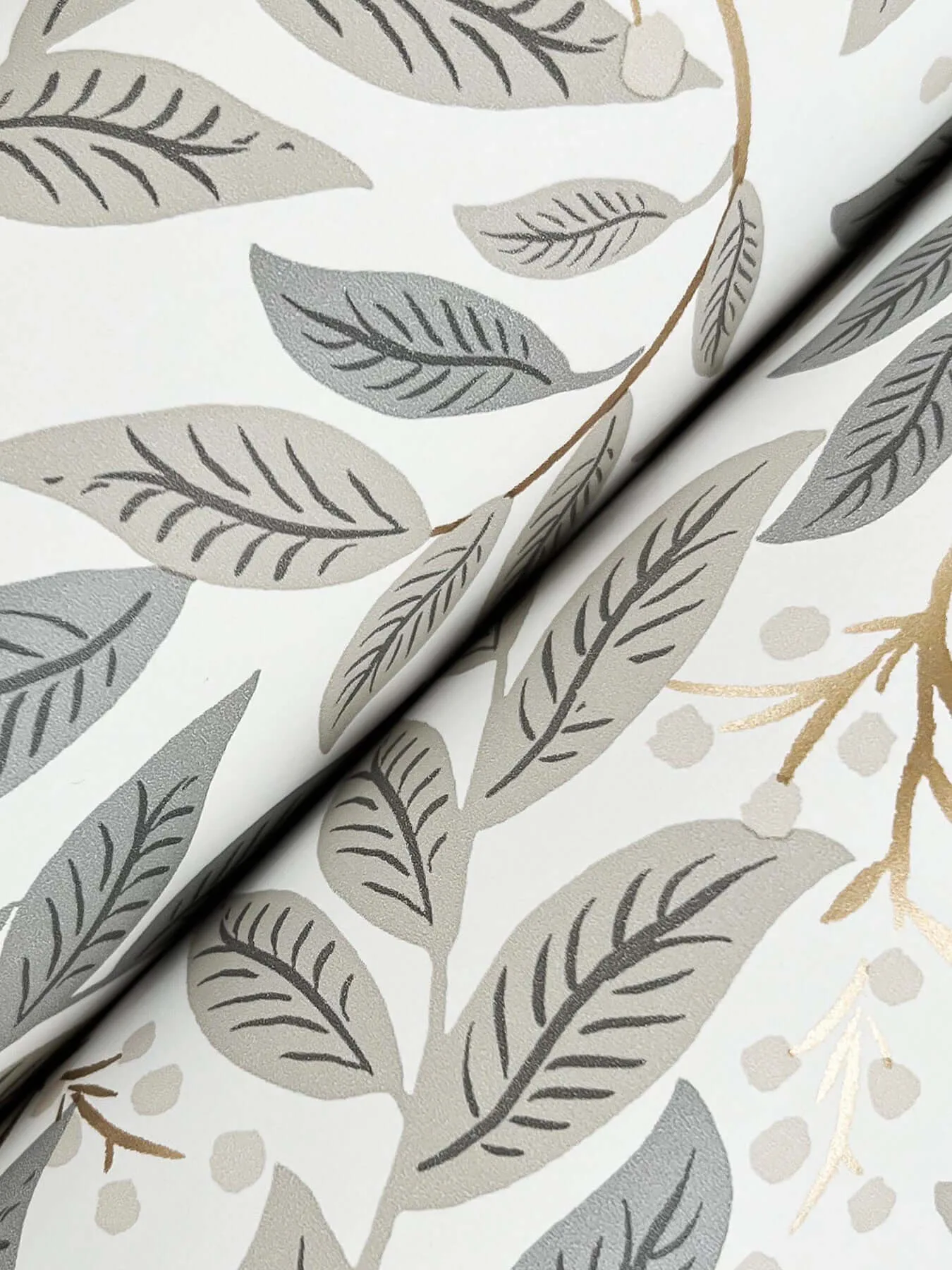 Rifle Paper Co. Willowberry - Linen Wallpaper | Buy Online Rifle Paper Co. Willowberry wallpaper, color Linen, SKU RF7463