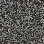 Rifle Paper Co. Willowberry wallpaper, color Black, SKU PSW1472RL