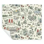 Rifle Paper Co. Wonderland - Pastel Wallpaper | Buy Online Rifle Paper Co. Wonderland wallpaper, color Pastel, SKU PSW1330RL