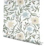 Rifle Paper Co. Aster - White Wallpaper | Buy Online Rifle Paper Co. Aster wallpaper, color White, SKU RF7431