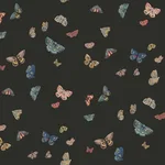 Rifle Paper Co. Butterfly House - Black Wallpaper | Buy Online Rifle Paper Co. Butterfly House wallpaper, color Black, SKU RF7413
