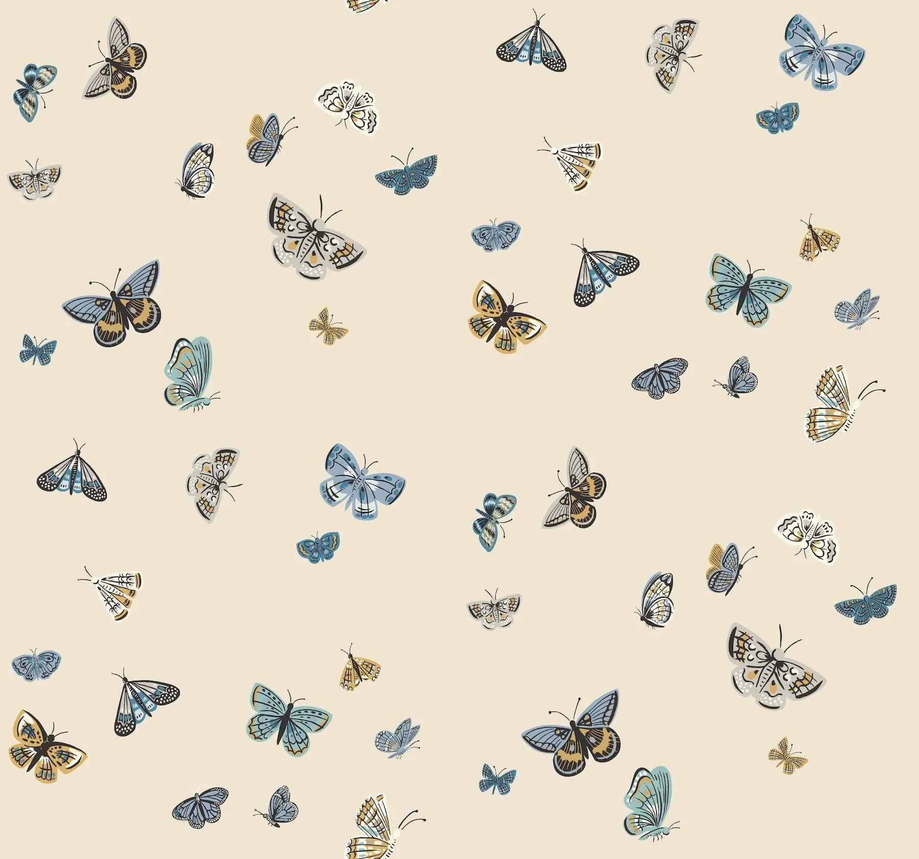 RF7412 | Butterfly House – Linen