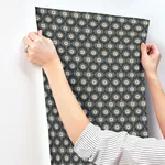 Rifle Paper Co. Emma wallpaper, color Black, SKU RF7442