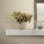 Rifle Paper Co. Emma - Linen Wallpaper | Buy Online Rifle Paper Co. Emma wallpaper, color Linen, SKU RF7443