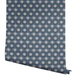 Rifle Paper Co. Emma - Navy Wallpaper | Buy Online Rifle Paper Co. Emma wallpaper, color Navy, SKU RF7441