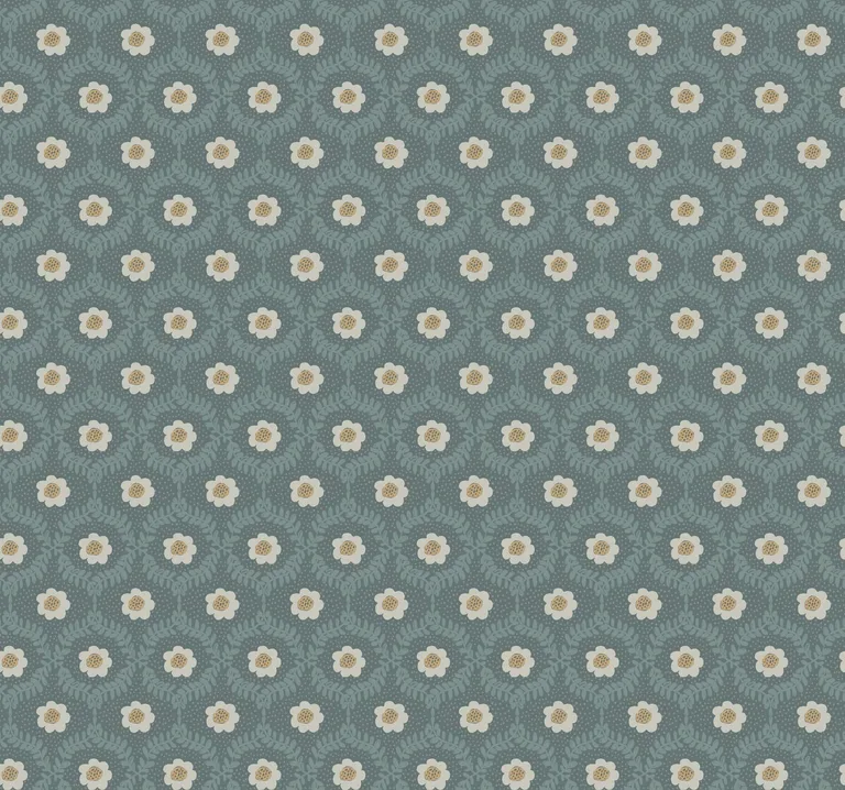 Rifle Paper Co. Emma wallpaper, color Slate, SKU RF7445
