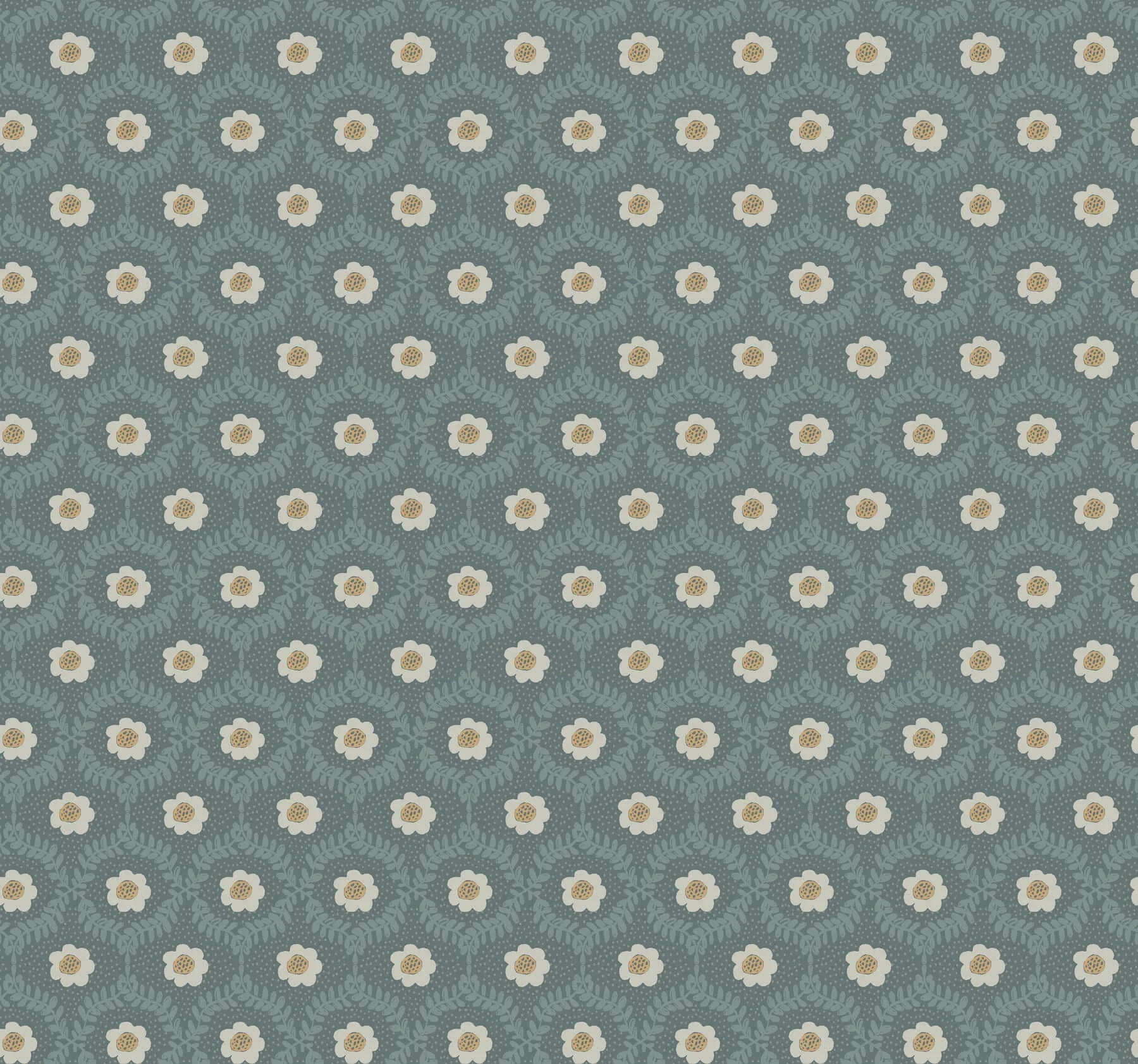 Rifle Paper Co. Emma wallpaper, color Slate, SKU RF7445