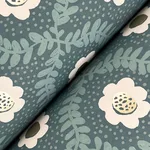 Rifle Paper Co. Emma wallpaper, color Slate, SKU RF7445