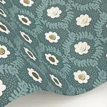 Rifle Paper Co. Emma wallpaper, color Slate, SKU RF7445
