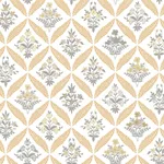 Rifle Paper Co. Estee Garden - Gold Wallpaper | Buy Online Rifle Paper Co. Estee Garden wallpaper, color Gold, SKU RF7511