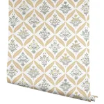 Rifle Paper Co. Estee Garden - Gold Wallpaper | Buy Online Rifle Paper Co. Estee Garden wallpaper, color Gold, SKU RF7511