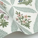Rifle Paper Co. Estee Garden - Pastel Wallpaper | Buy Online Rifle Paper Co. Estee Garden wallpaper, color Pastel, SKU RF7512