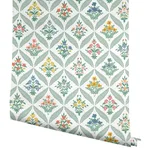 Rifle Paper Co. Estee Garden wallpaper, color Sage, SKU RF7513