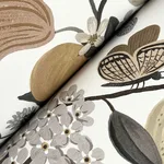 Rifle Paper Co. Flower Studies - Linen Wallpaper | Buy Online Rifle Paper Co. Flower Studies wallpaper, color Linen, SKU RF7403