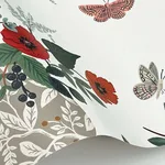 Rifle Paper Co. Flower Studies - Rose Wallpaper | Buy Online Rifle Paper Co. Flower Studies wallpaper, color Rose, SKU RF7404