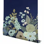 Rifle Paper Co. Garden Party wallpaper, color Navy, SKU RI5191M