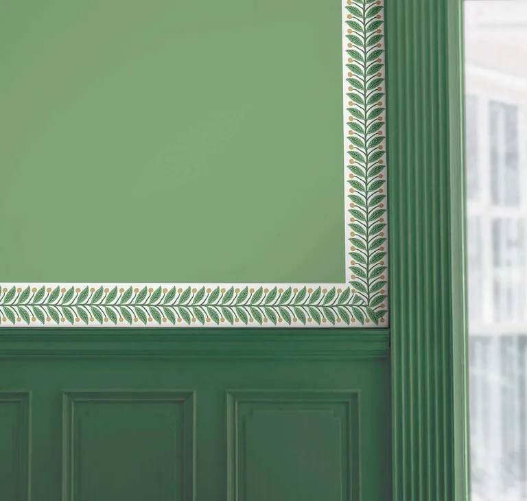 Rifle Paper Co. Garden wallpaper, color Green, SKU RF7531B