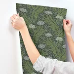 Rifle Paper Co. Highgrove - Black Wallpaper | Buy Online Rifle Paper Co. Highgrove wallpaper, color Black, SKU RF7504