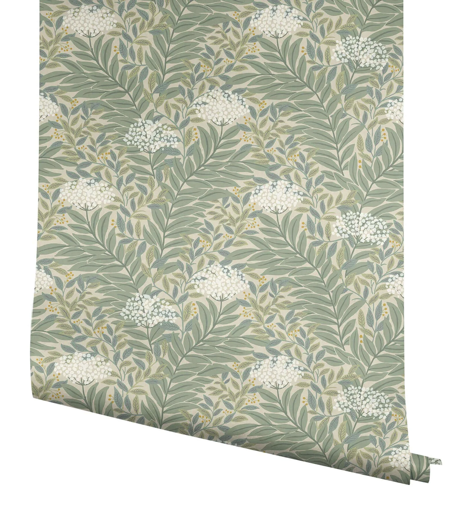 Rifle Paper Co. Highgrove - Linen Wallpaper | Buy Online Rifle Paper Co. Highgrove wallpaper, color Linen, SKU RF7502