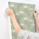 Rifle Paper Co. Highgrove - Linen Wallpaper | Buy Online Rifle Paper Co. Highgrove wallpaper, color Linen, SKU RF7502