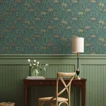 Rifle Paper Co. Highgrove - Navy Wallpaper | Buy Online Rifle Paper Co. Highgrove wallpaper, color Navy, SKU RF7505