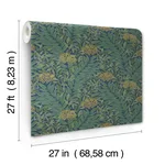 Rifle Paper Co. Highgrove - Navy Wallpaper | Buy Online Rifle Paper Co. Highgrove wallpaper, color Navy, SKU RF7505