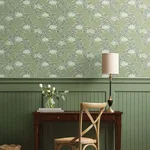 Rifle Paper Co. Highgrove wallpaper, color Sage, SKU RF7503