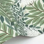 Rifle Paper Co. Highgrove wallpaper, color Sage, SKU RF7503