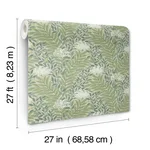Rifle Paper Co. Highgrove wallpaper, color Sage, SKU RF7503