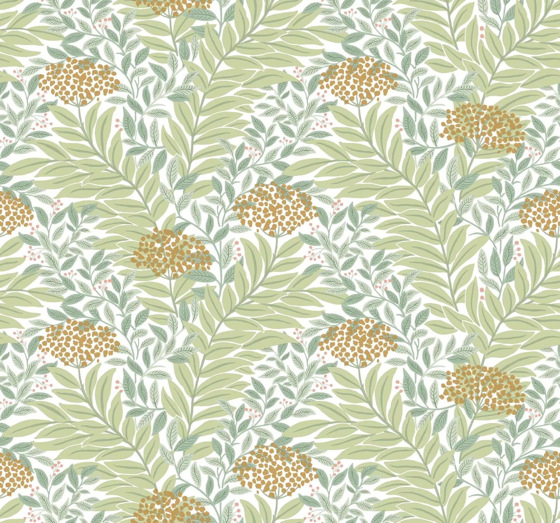Rifle Paper Co. Highgrove wallpaper, color White, SKU RF7501