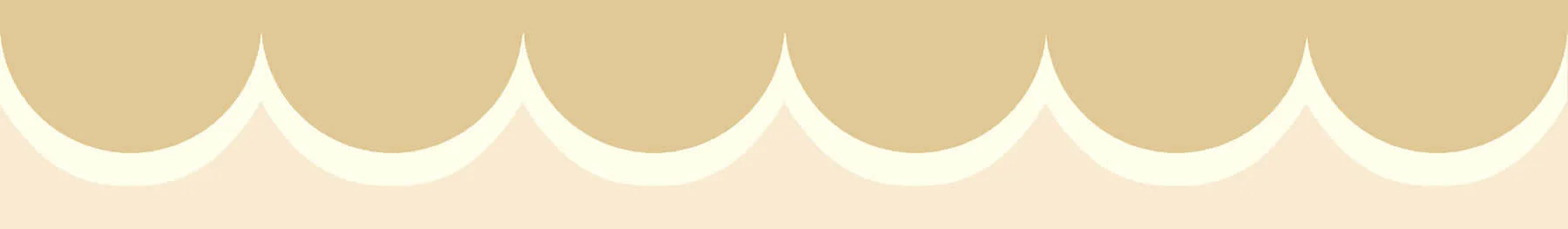 Rifle Paper Co. Scallop wallpaper, color Linen, SKU RF7521B