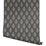 Rifle Paper Co. Paisley - Black Wallpaper | Buy Online Rifle Paper Co. Paisley wallpaper, color Black, SKU RF7472