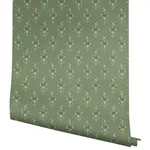 Rifle Paper Co. Paisley - Green Wallpaper | Buy Online Rifle Paper Co. Paisley wallpaper, color Green, SKU RF7471
