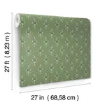 Rifle Paper Co. Paisley - Green Wallpaper | Buy Online Rifle Paper Co. Paisley wallpaper, color Green, SKU RF7471