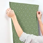 Rifle Paper Co. Paisley - Green Wallpaper | Buy Online Rifle Paper Co. Paisley wallpaper, color Green, SKU RF7471