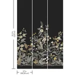 Rifle Paper Co. Peacock - Black Wallpaper | Buy Online Rifle Paper Co. Peacock wallpaper, color Black, SKU RP7399M
