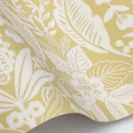Rifle Paper Co. Pineapple Damask - Yellow Wallpaper | Buy Online Rifle Paper Co. Pineapple Damask wallpaper, color Yellow, SKU RF7481