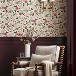 Rifle Paper Co. Roses - Linen Wallpaper | Buy Online Rifle Paper Co. Roses wallpaper, color Linen, SKU RF7541