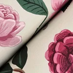 Rifle Paper Co. Roses - Linen Wallpaper | Buy Online Rifle Paper Co. Roses wallpaper, color Linen, SKU RF7541