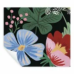 Rifle Paper Co. Strawberry Fields - Black Wallpaper | Buy Online Rifle Paper Co. Strawberry Fields wallpaper, color Black, SKU PSW1333M