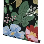 Rifle Paper Co. Strawberry Fields - Black Wallpaper | Buy Online Rifle Paper Co. Strawberry Fields wallpaper, color Black, SKU PSW1333M