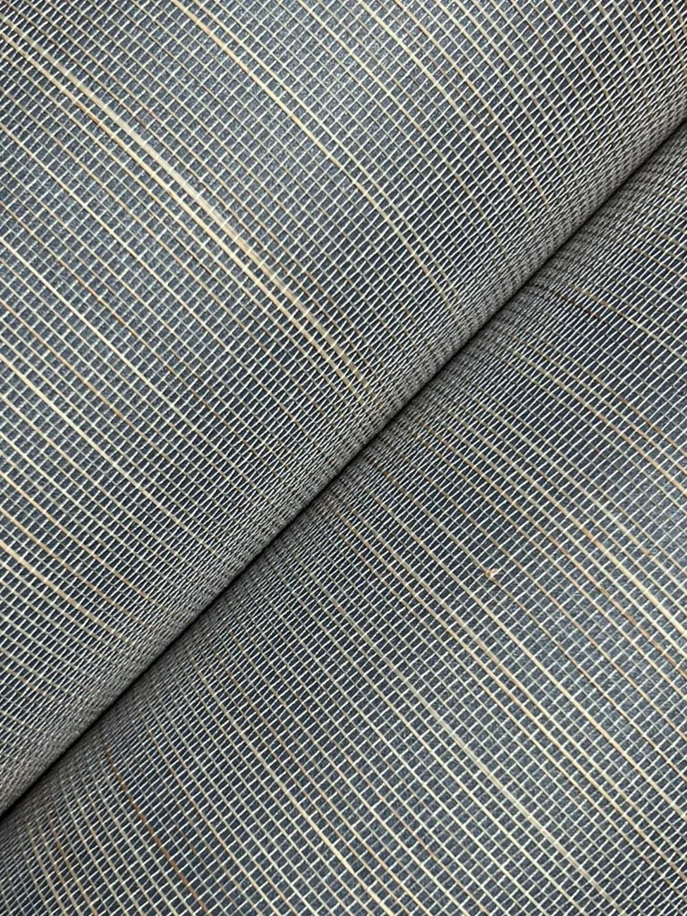 Ronald Redding Abaca Weave wallpaper, color Blue, SKU GL0503GV