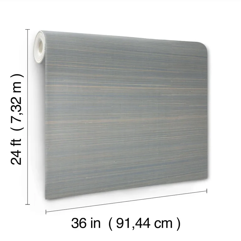 Ronald Redding Abaca Weave wallpaper, color Blue, SKU GL0503GV