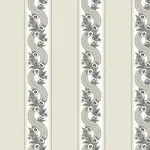 Ronald Redding Abbey's Garland - Black & White Wallpaper | Buy Online Ronald Redding Abbey's Garland wallpaper, color Black & White, SKU MX9691