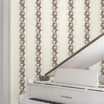 Ronald Redding Abbey's Garland - Red & Green Wallpaper | Buy Online Ronald Redding Abbey's Garland wallpaper, color Red & Green, SKU MX9693