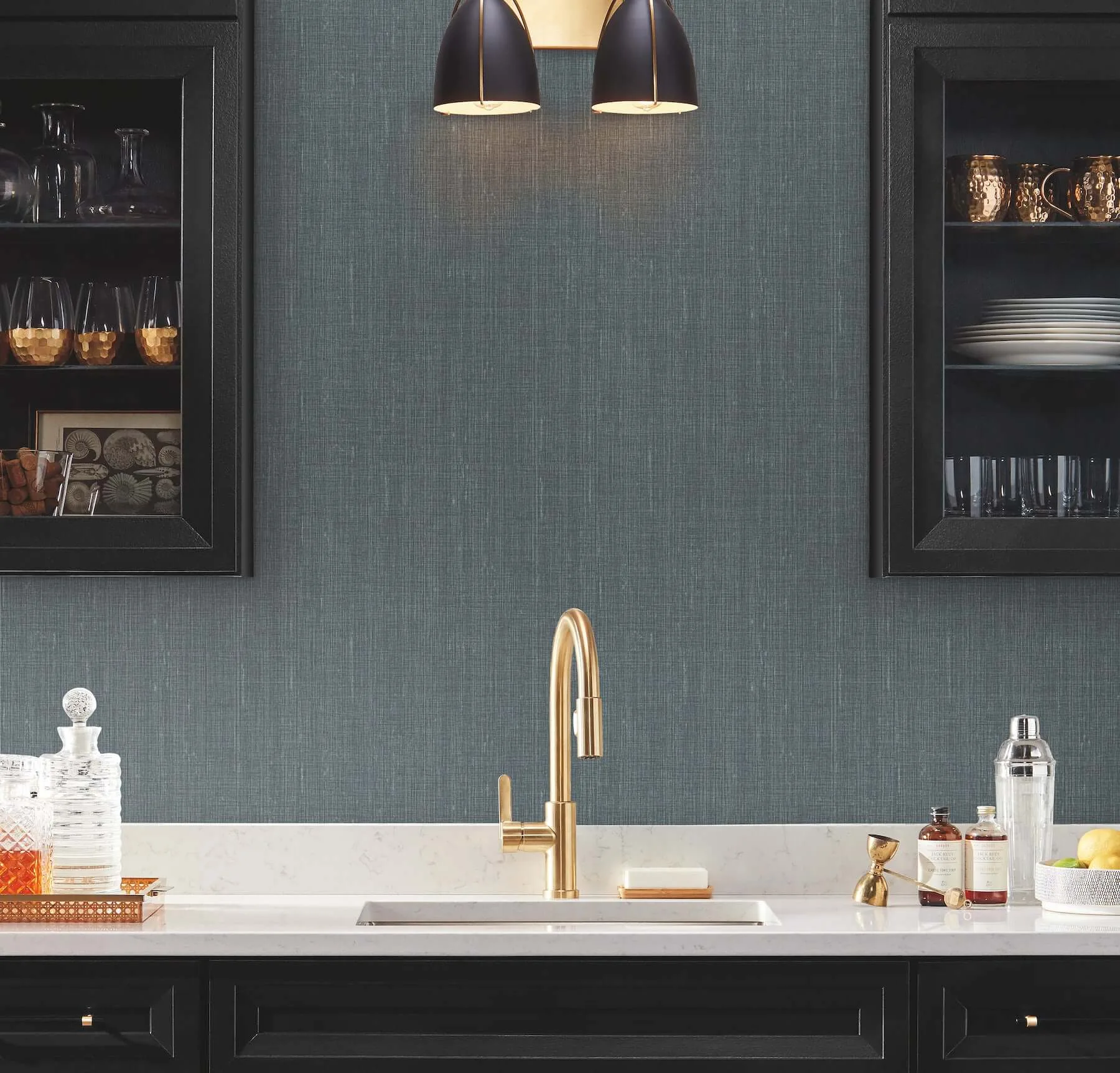 Ronald Redding Amari wallpaper, color Admiral, SKU GT4595N