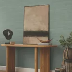Ronald Redding Amyra Silk - Sage Wallpaper | Buy Online Ronald Redding Amyra Silk wallpaper, color Sage, SKU ZA8096N